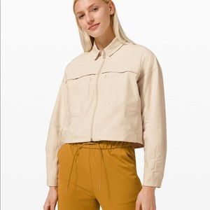 NWT Lululemon Zip Up Shirt Jacket